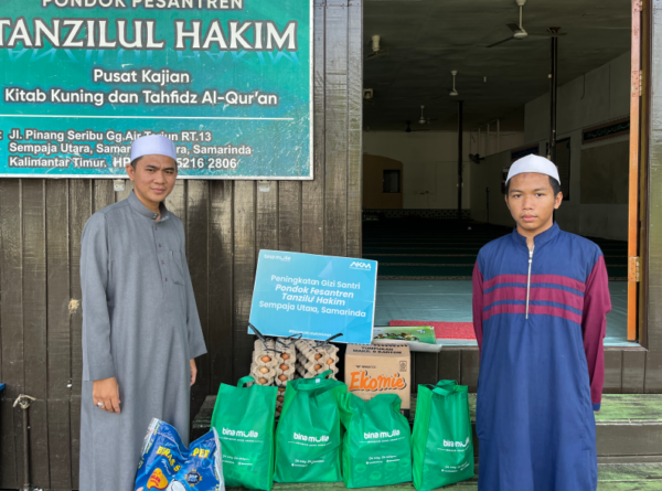 Peningkatan Gizi Santri Pondok Pesantren Tanzilul Hakim, Sempaja Utara, Samarinda