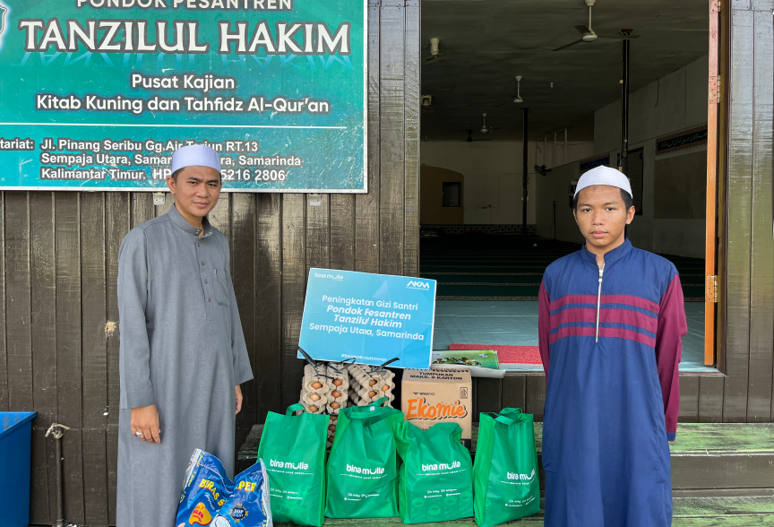 Peningkatan Gizi Santri Pondok Pesantren Tanzilul Hakim, Sempaja Utara, Samarinda