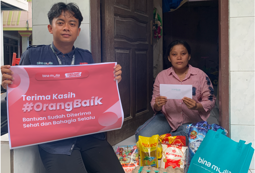 Berbagi Kebahagiaan dengan Ibu Rina, Pelita sang Buah Hati