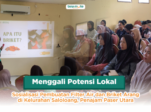 Sosialisasi Pembuatan Filter Air dan Briket Arang di Kelurahan Saloloang : Membudidayakan Alam untuk Warga Pesisir