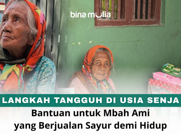 Langkah Tangguh di Usia Senja: Bantuan untuk Mbah Ami yang Berjualan Sayur demi Hidup