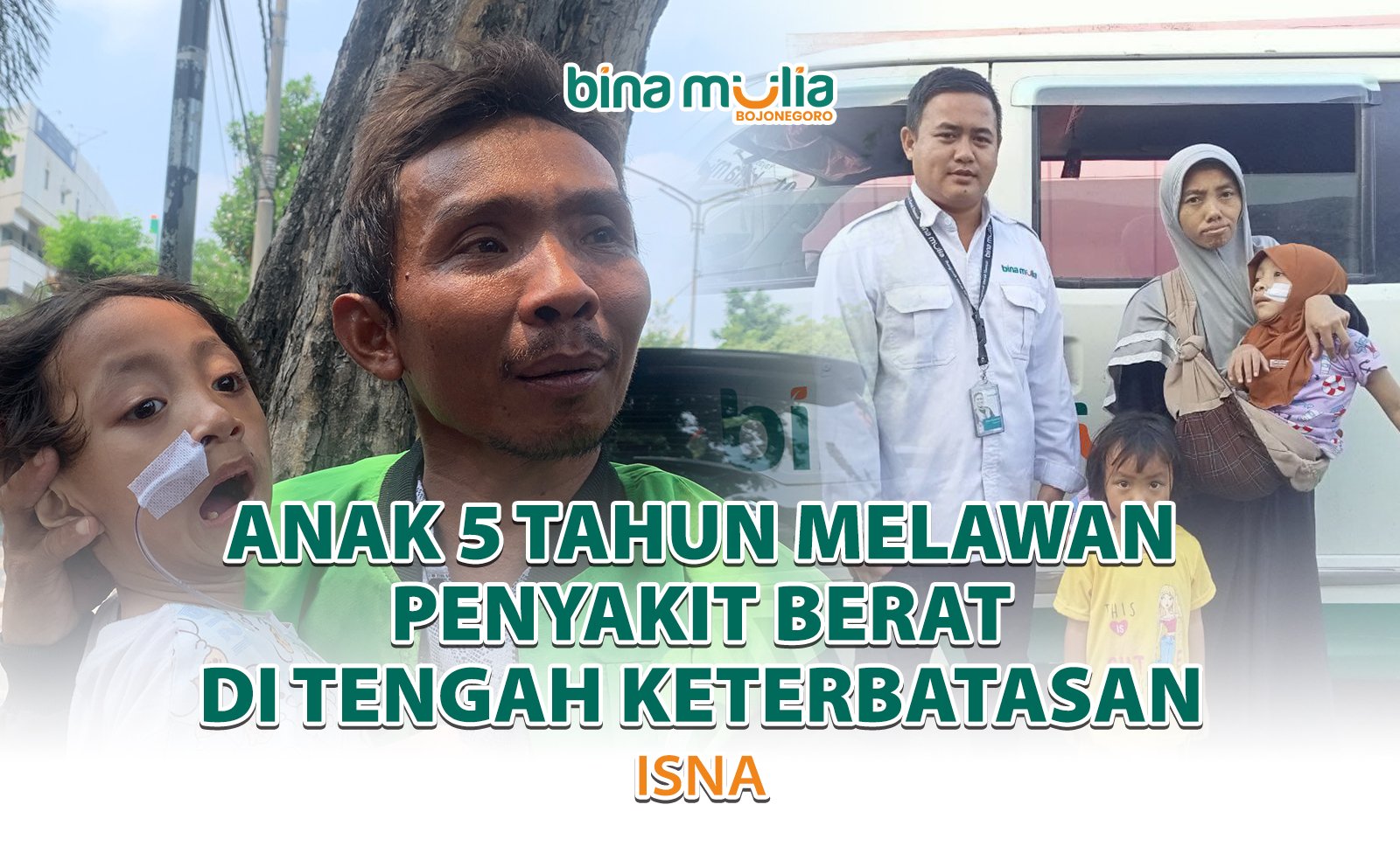 Perjuangan Isna, Anak 5 Tahun Melawan Penyakit Berat di Tengah Keterbatasan