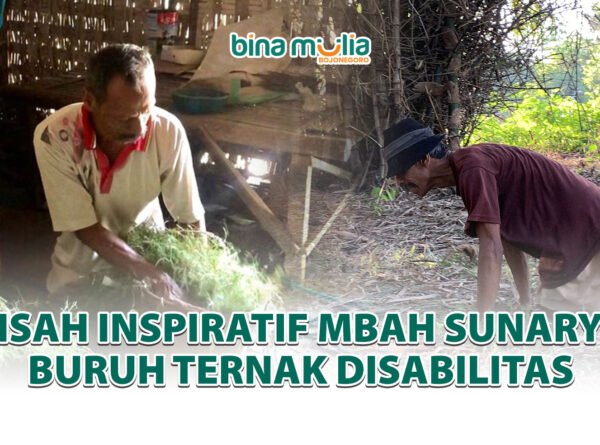 Tak Terbatas Oleh Fisik : Kisah Inspiratif Mbah Sunaryo Buruh Ternak Disabilitas 