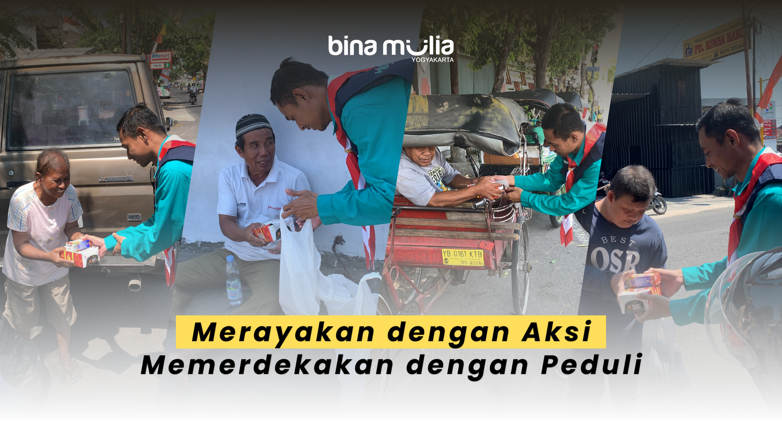 Merayakan dengan Aksi, Memerdekakan dengan Peduli