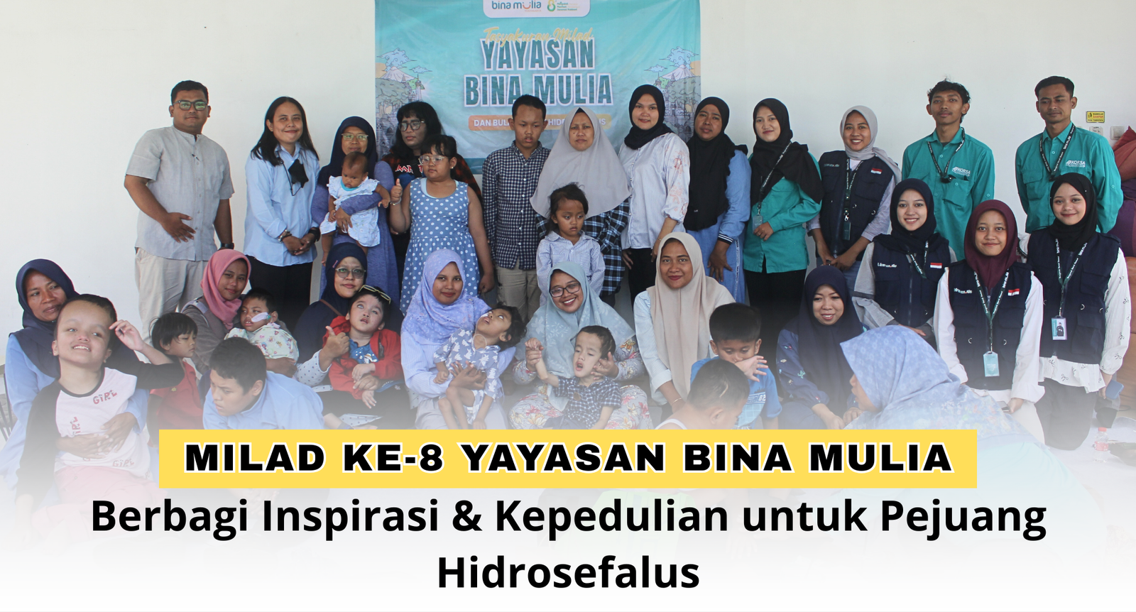 Tasyakuran Milad: Berbagi Inspirasi & Kepedulian untuk Pejuang Hidrosefalus