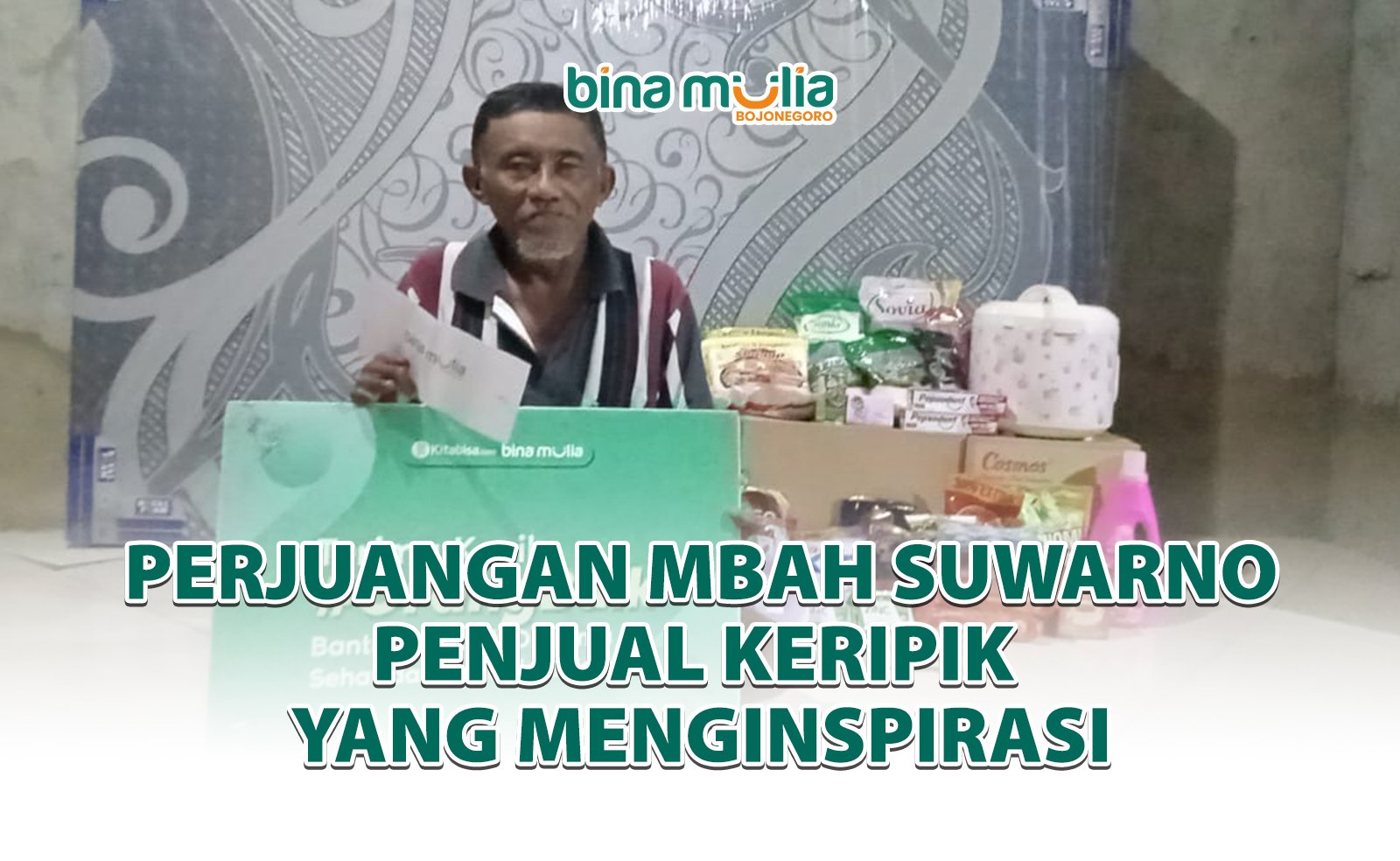 Tak Kenal Lelah: Perjuangan Mbah Suwarno Penjual Keripik yang Menginspirasi