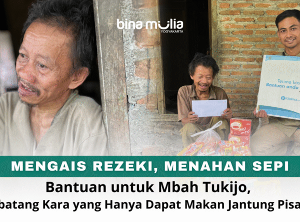 Mengais Rezeki, Menahan Sepi:  Mbah Tukijo Hidup Sebatang Kara yang Hanya Dapat Makan Jantung Pisang