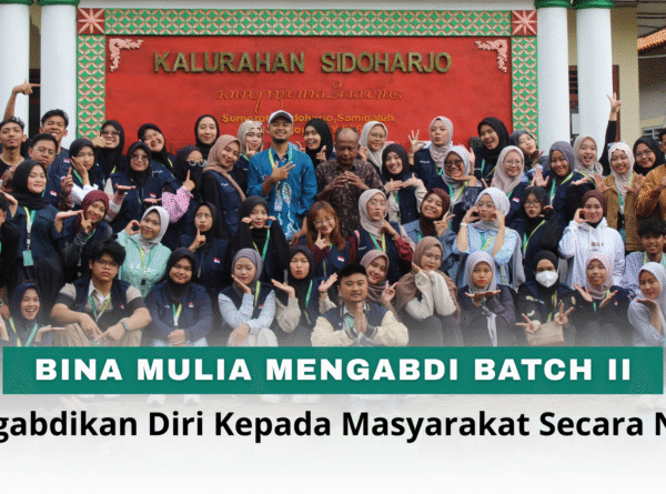 Mulia Volunteer melalui “Bina Mulia Mengabdi #2” mengabdikan diri kepada masyarakat secara nyata