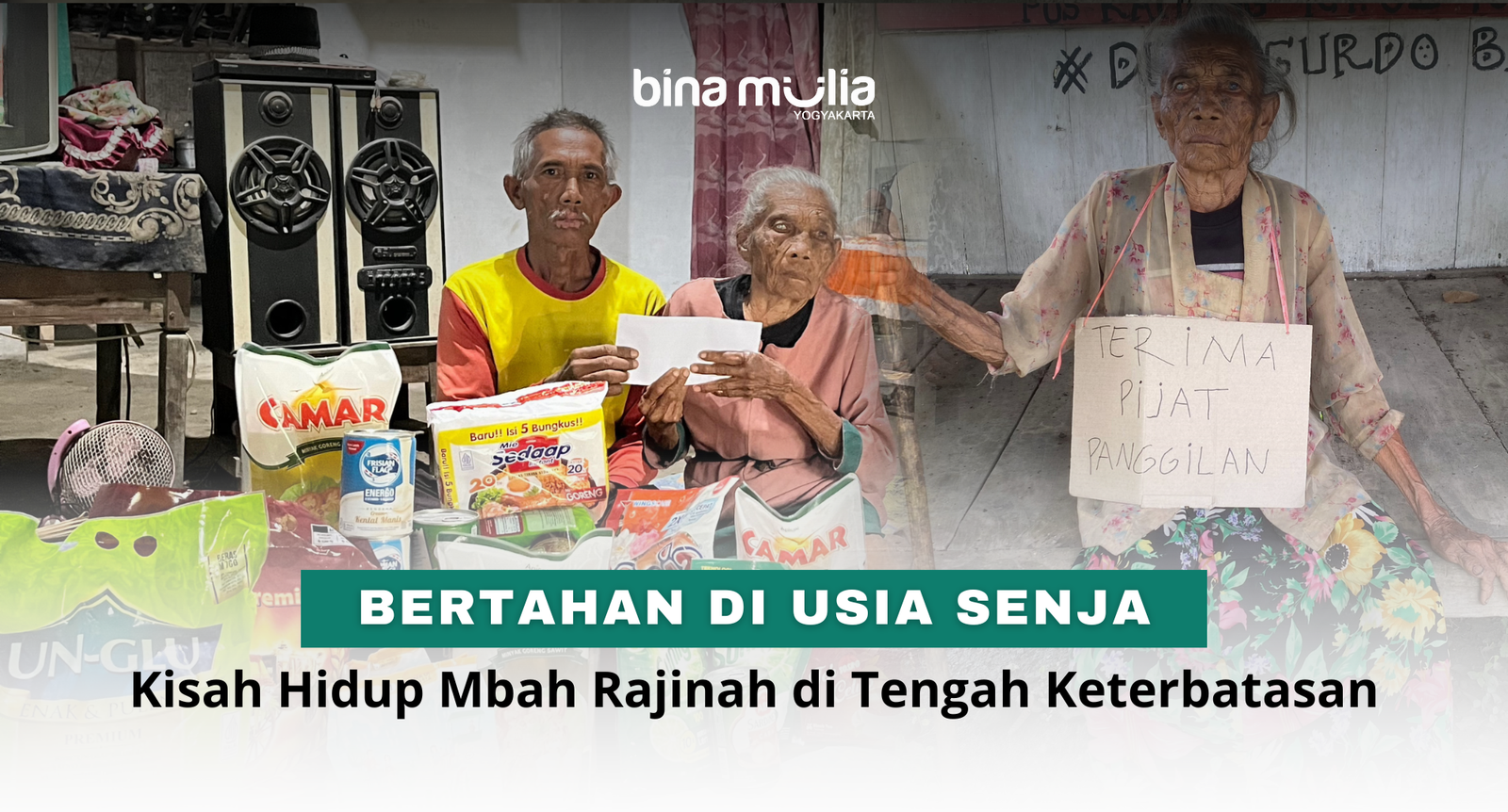 Bertahan di Usia Senja, Kisah Hidup Mbah Rajinah di Tengah Keterbatasan