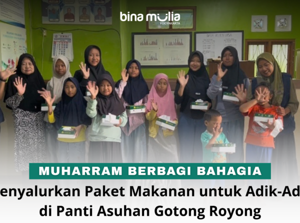 Muharram Berbagi Bahagia: Menyalurkan Paket Makanan untuk Adik-Adik di Panti Asuhan Gotong Royong